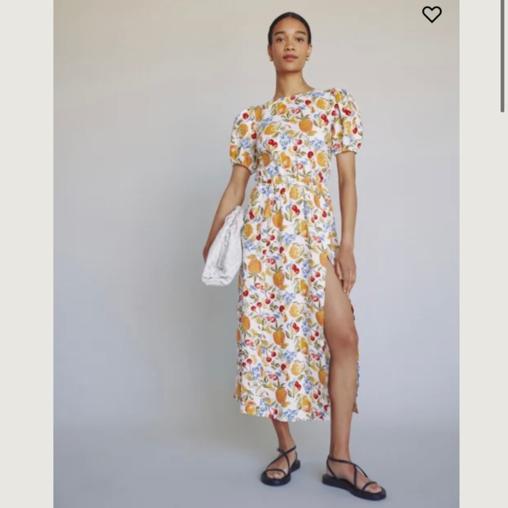 🌿|NWT| Reformation Anneliese Linen Dress